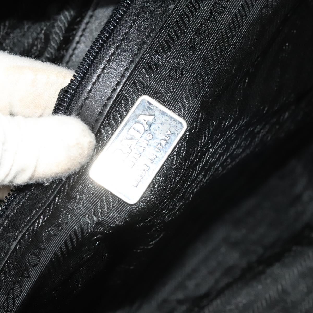 Prada Prada Boston Bag Wool Grijs