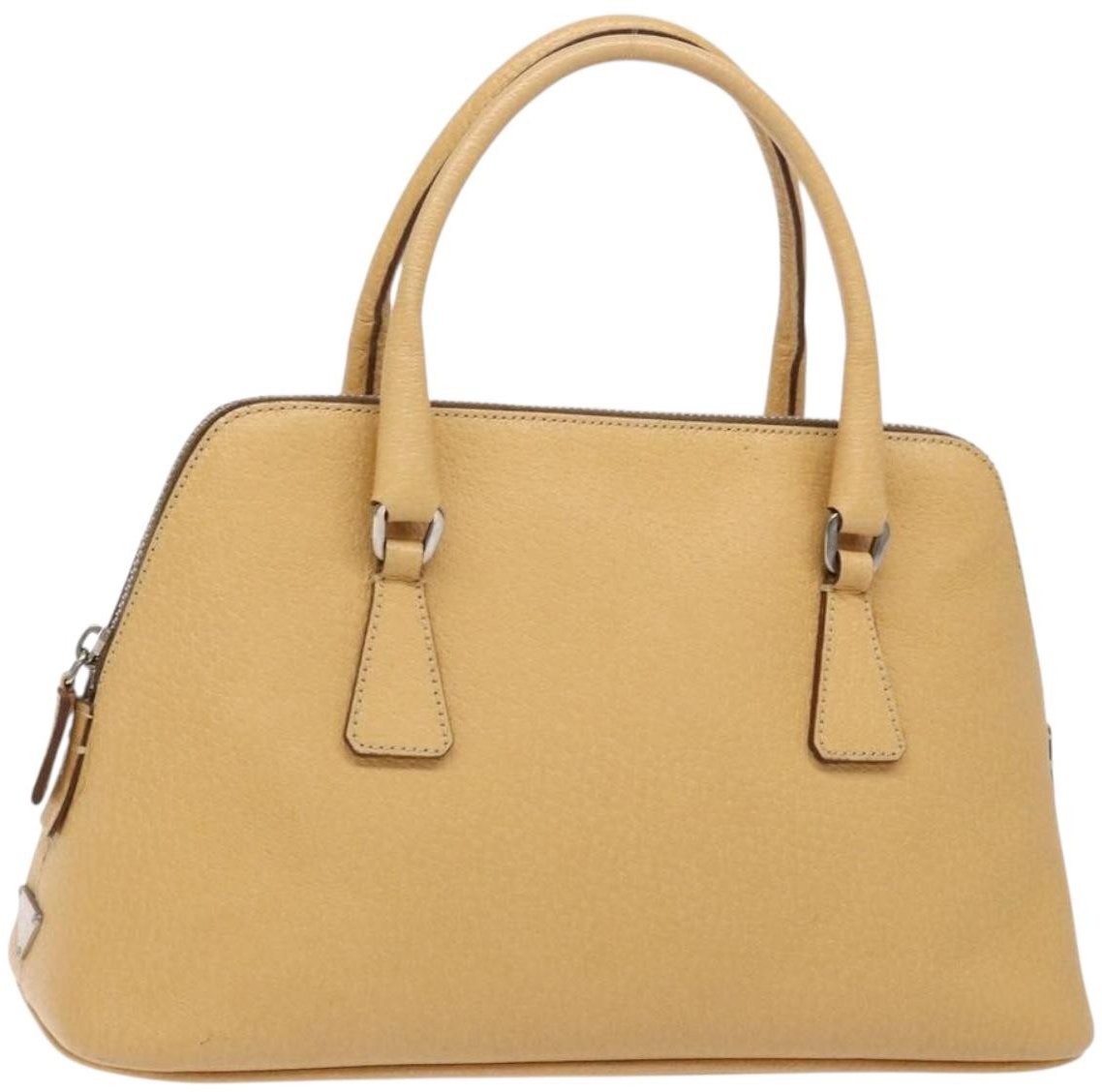 Prada Prada Cuir Promenade Bag Saffiano Leather Medium Beige