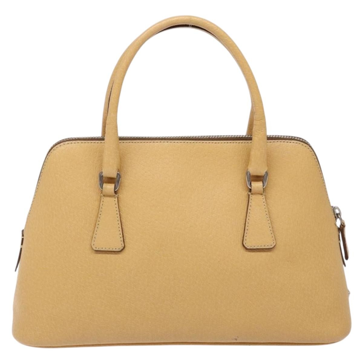 Prada Prada Cuir Promenade Bag Saffiano Leather Medium Beige