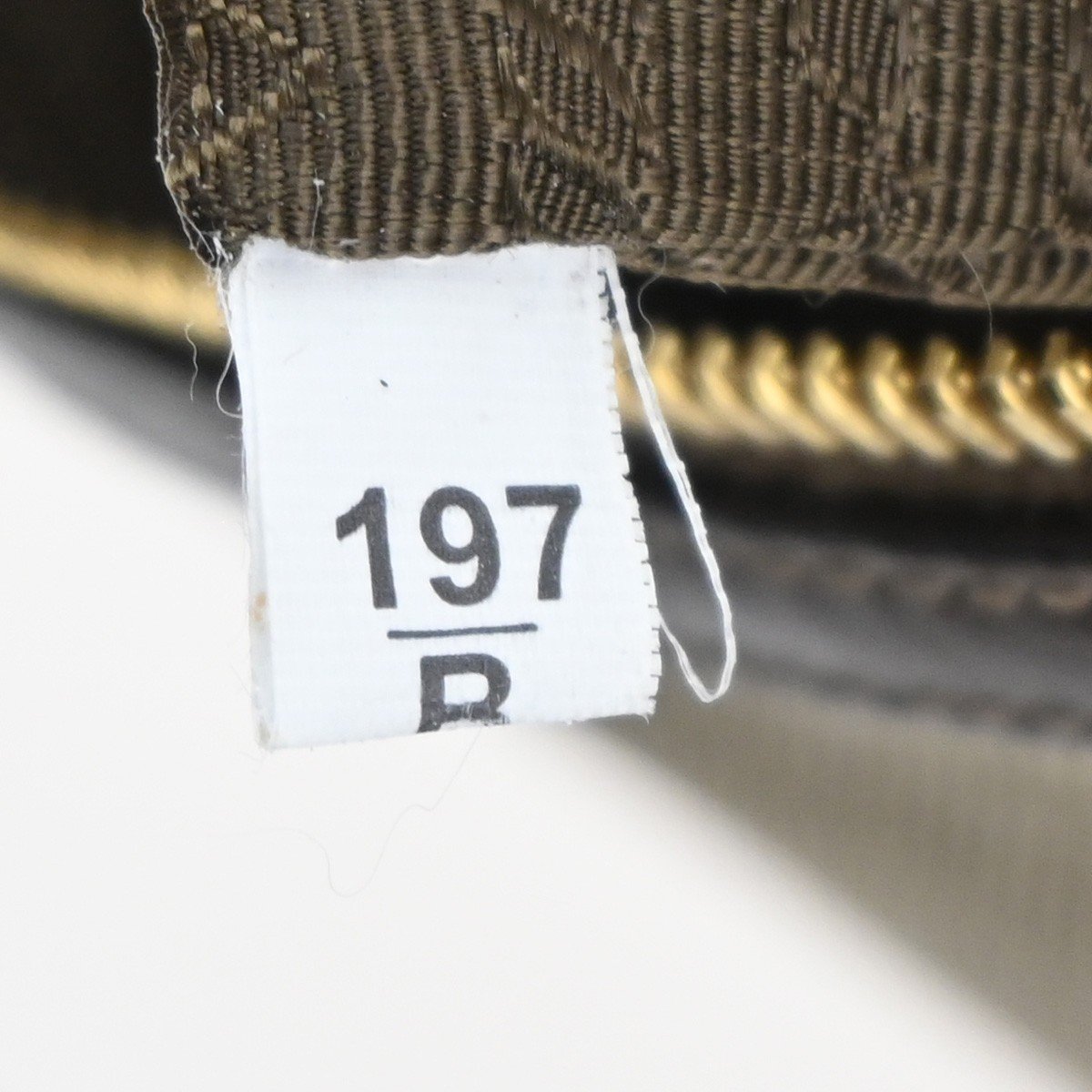 Prada Prada Logo Double Zip Crossbody Bag Canvas Bruin