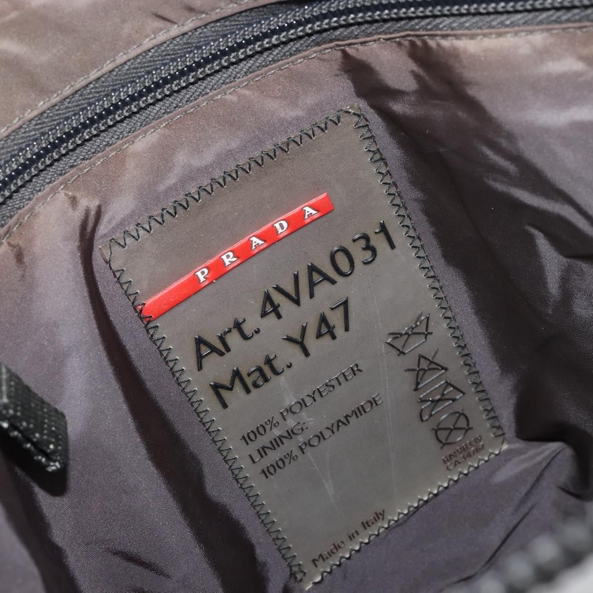 Prada Prada Vintage Sport Shoulder bag Nylon Grijs