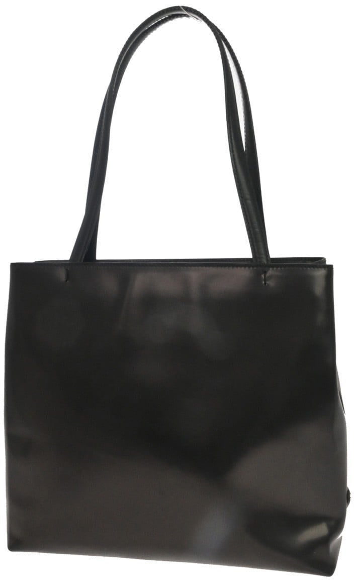 Prada Vintage Tote Leather Zilver