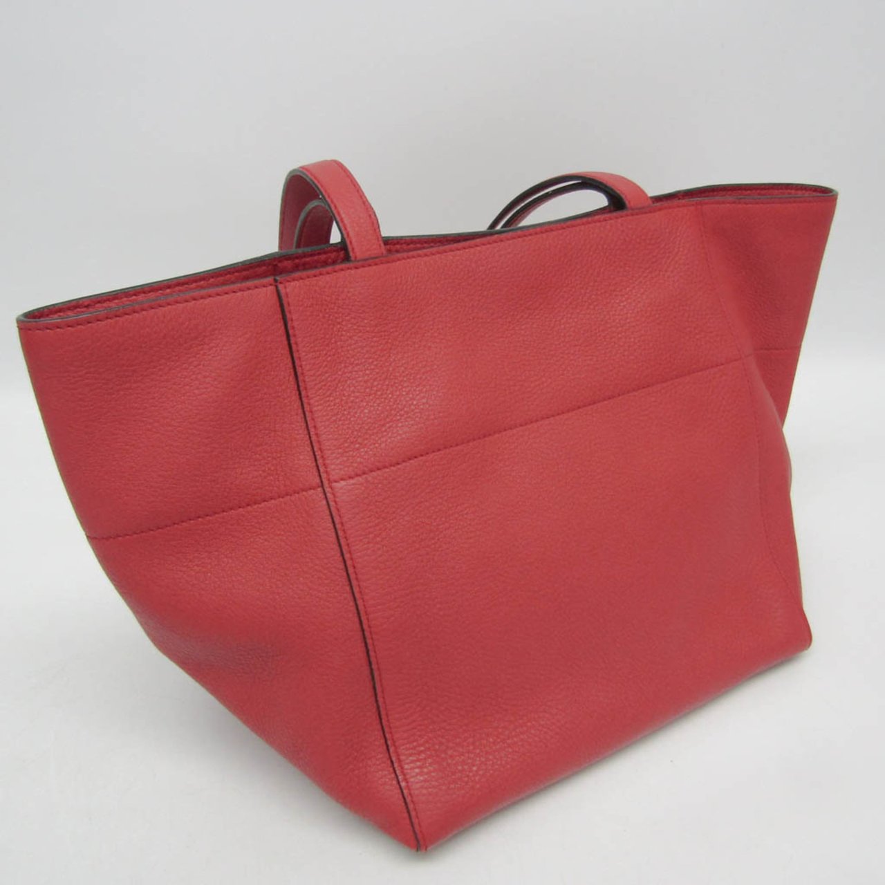 Prada Vintage Tote Leather Rood
