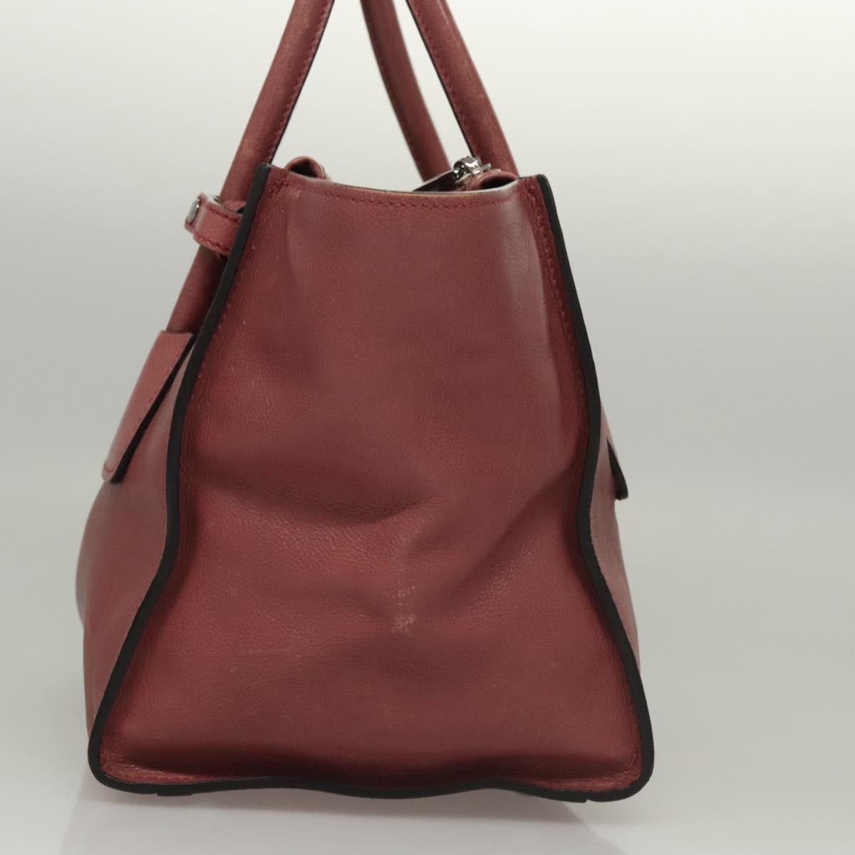 Prada Prada Twin Pocket Convertible Tote Cervo Leather Medium Roze