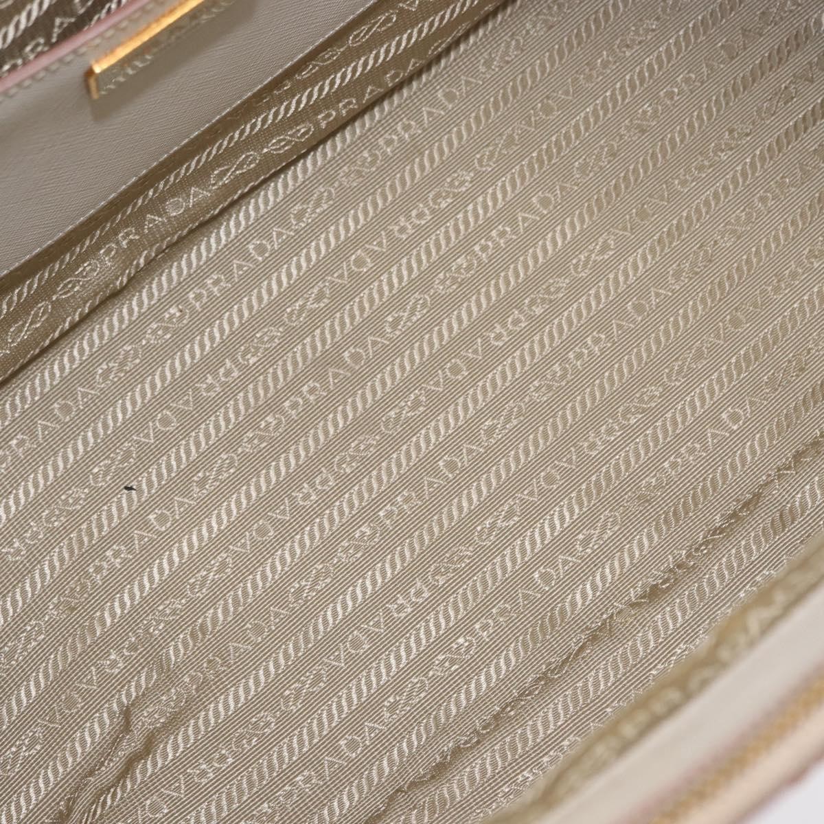 Prada Prada Bicolor Double Zip Lux Tote Saffiano Leather Medium Roze