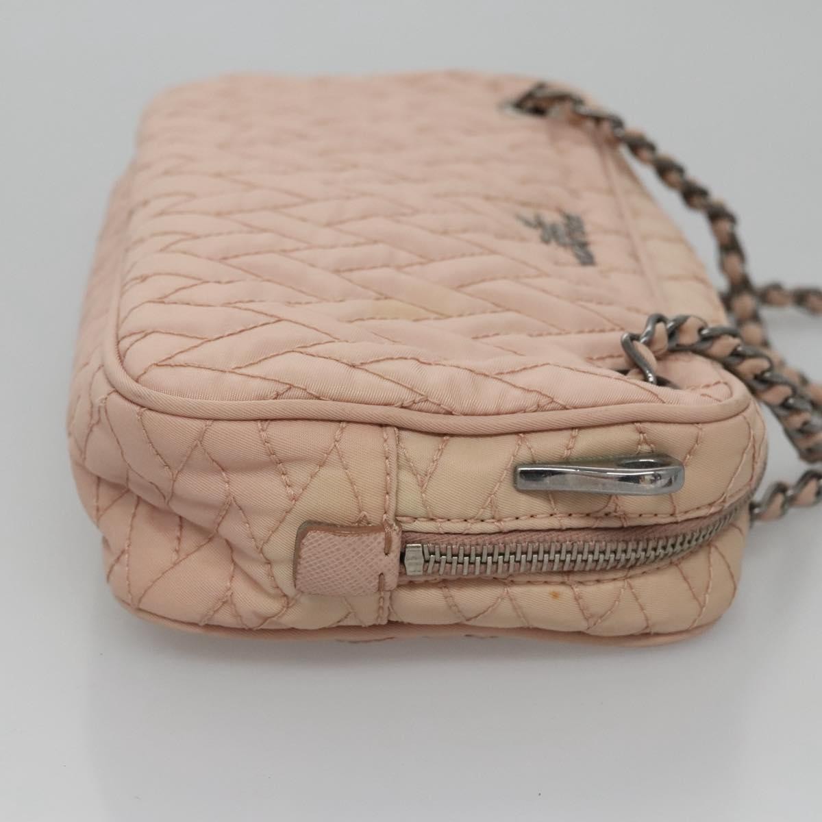 Prada Prada Camera Bag Quilted Tessuto Small Roze