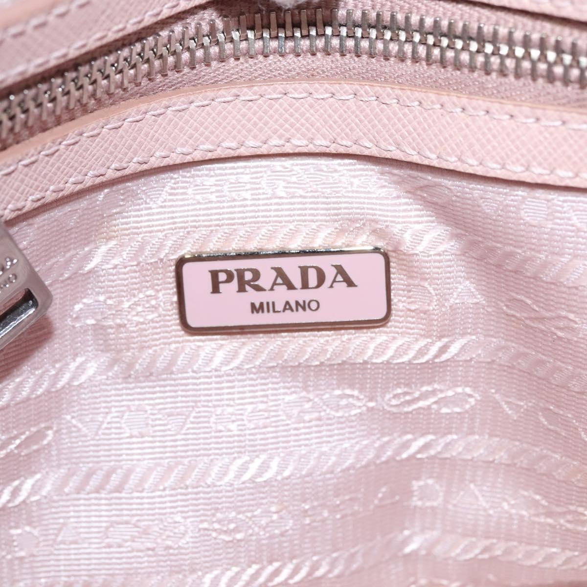 Prada Prada Camera Bag Quilted Tessuto Small Roze