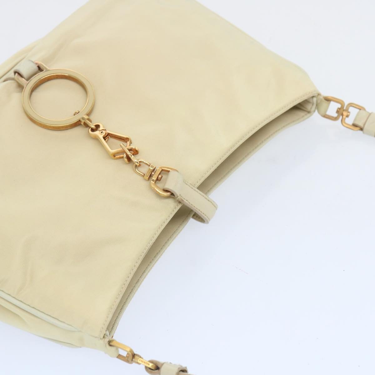 Prada Prada Tessuto pietre Crossbody Crystal Beige