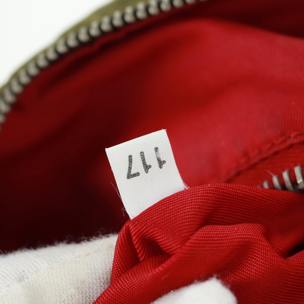 Prada Prada Zip Buckle Messenger Bag Tessuto Small Groen