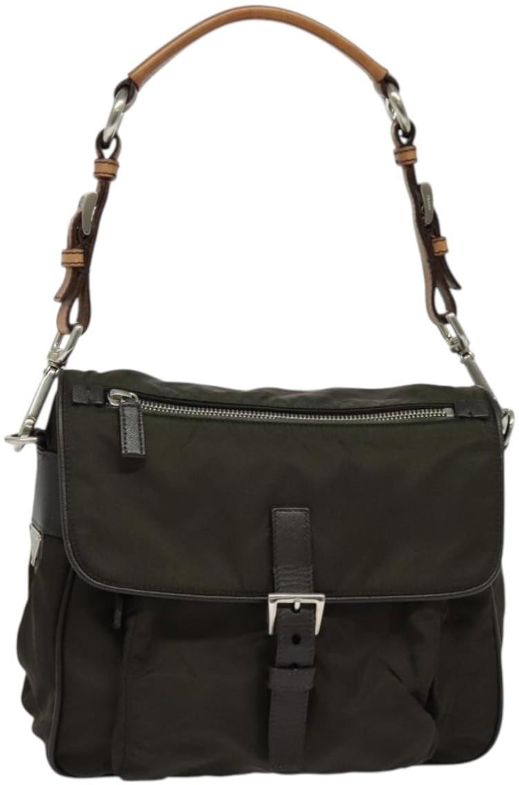 Prada Prada Vintage Flap Shoulder Bag Nylon Divers