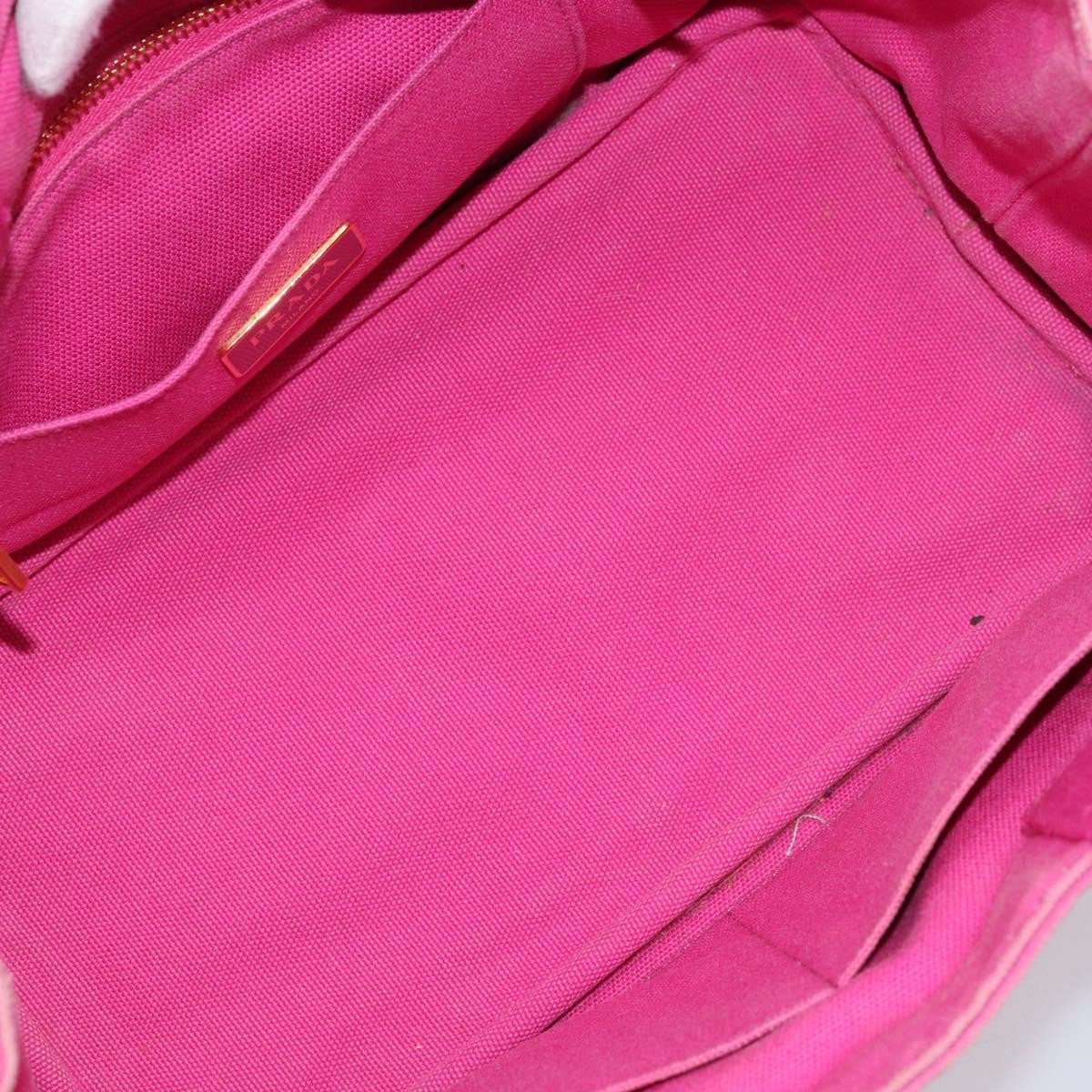 Prada Prada Canapa Tote Canvas Large Roze
