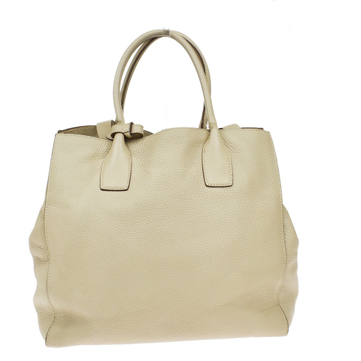 Prada Prada Twin Shopping Tote Vitello Daino Medium Beige