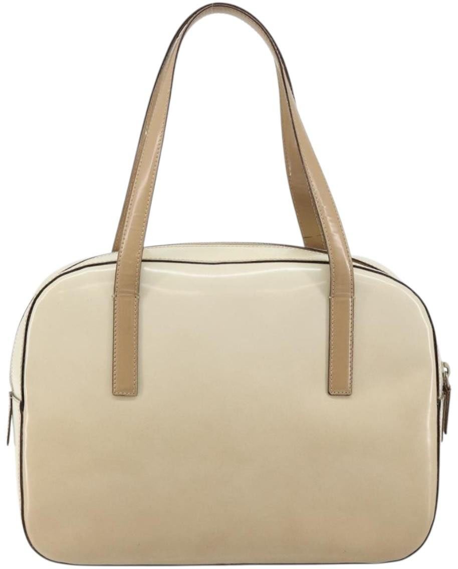 Prada Prada Re-edition 1995 handbag Patent leather Beige