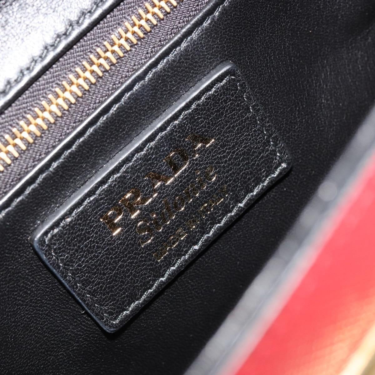 Prada Prada Sidonie Top Handle Bag Saffiano Leather Small Rood