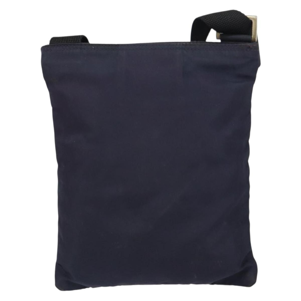 Prada Prada Flat Messenger Bag Tessuto Mini Paars