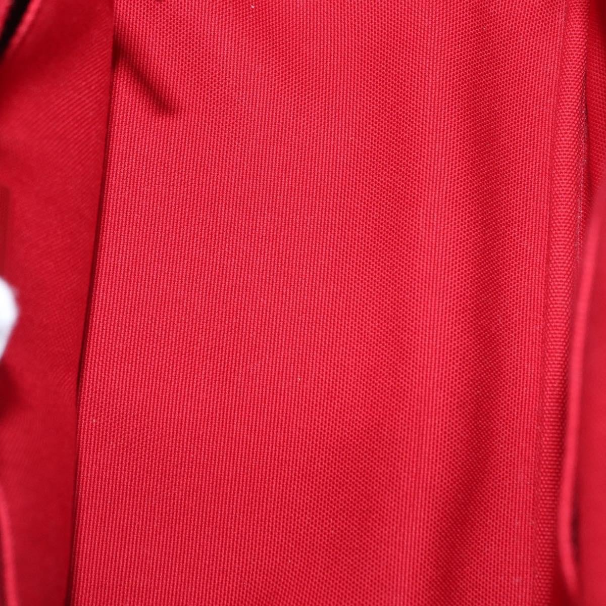 Prada Prada Canapa Convertible Tote Canvas with Applique Mini Blauw