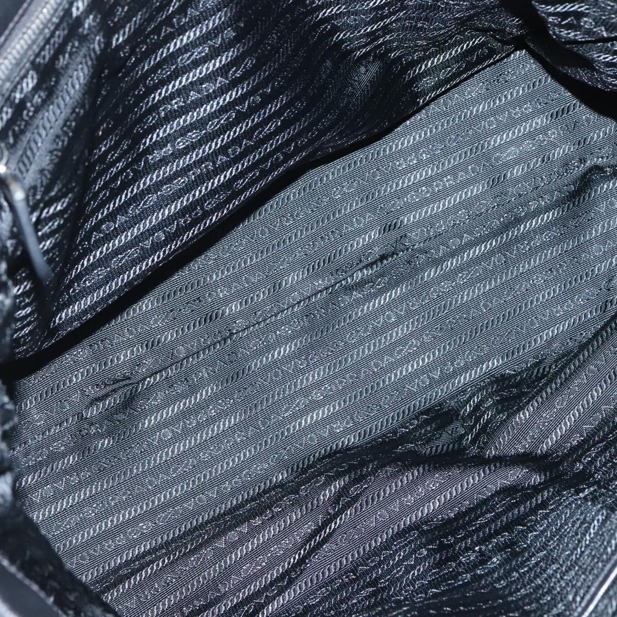 Prada Prada Gaufre Tote Tessuto Large Zwart