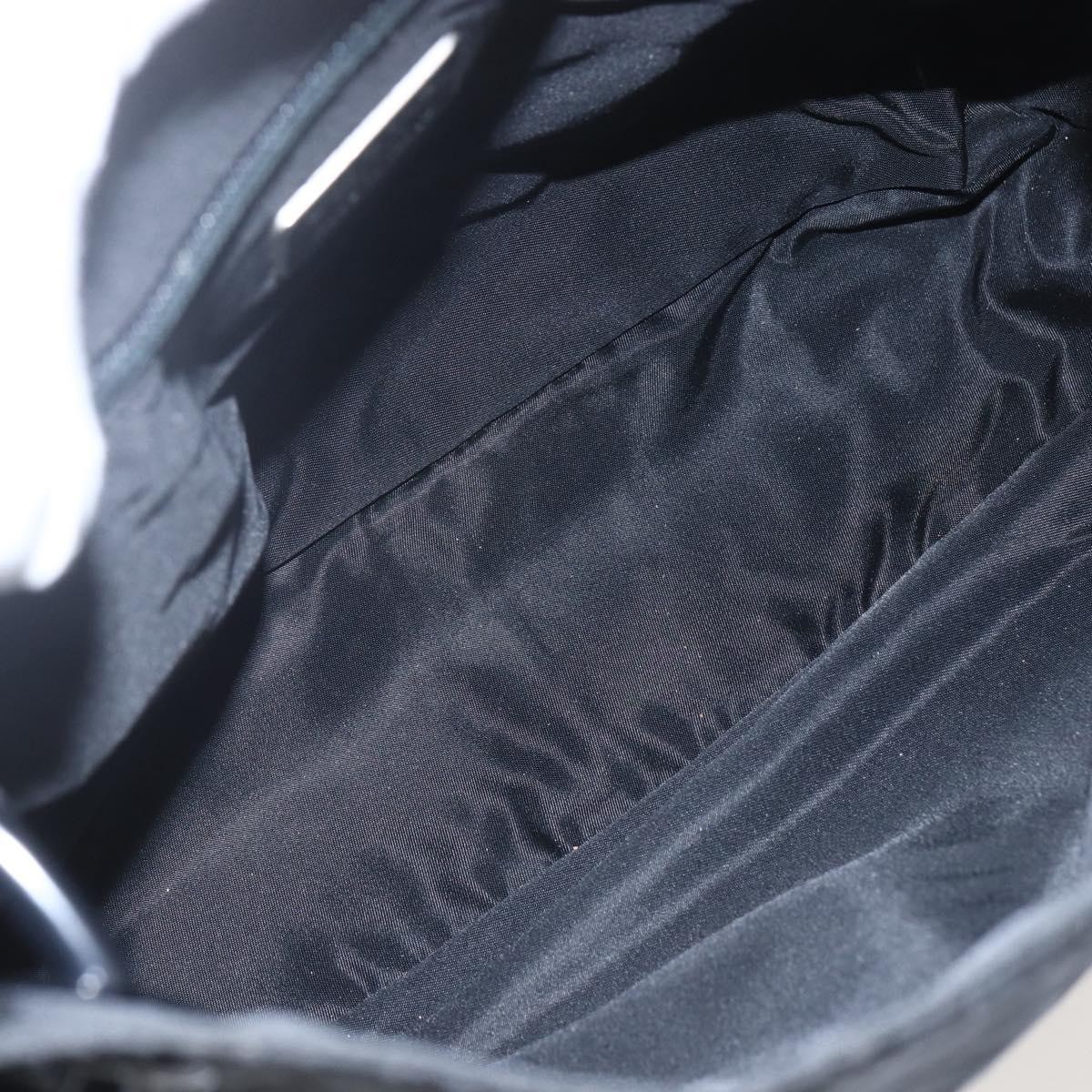 Prada Prada Chain Shoulder Bag Tessuto Medium Zwart