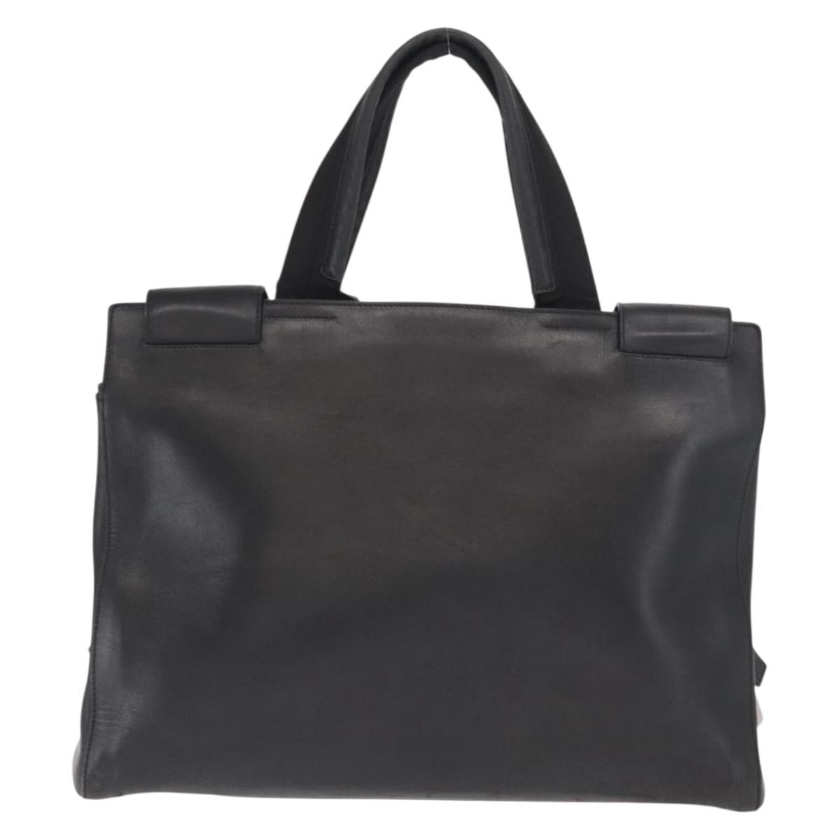 Prada Prada Vintage Briefcase Leather Zwart