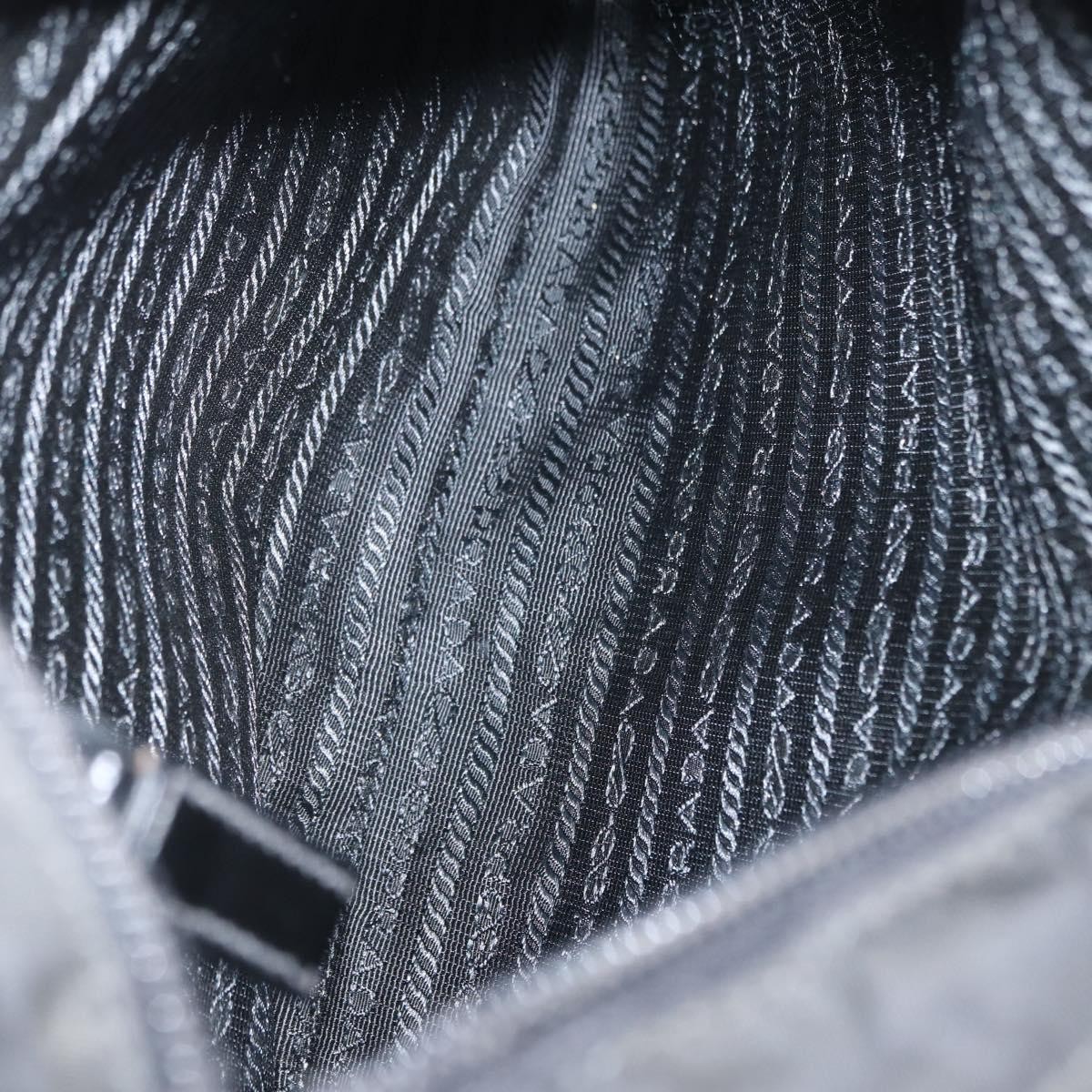 Prada Prada Flat Messenger Bag Tessuto Small Zwart