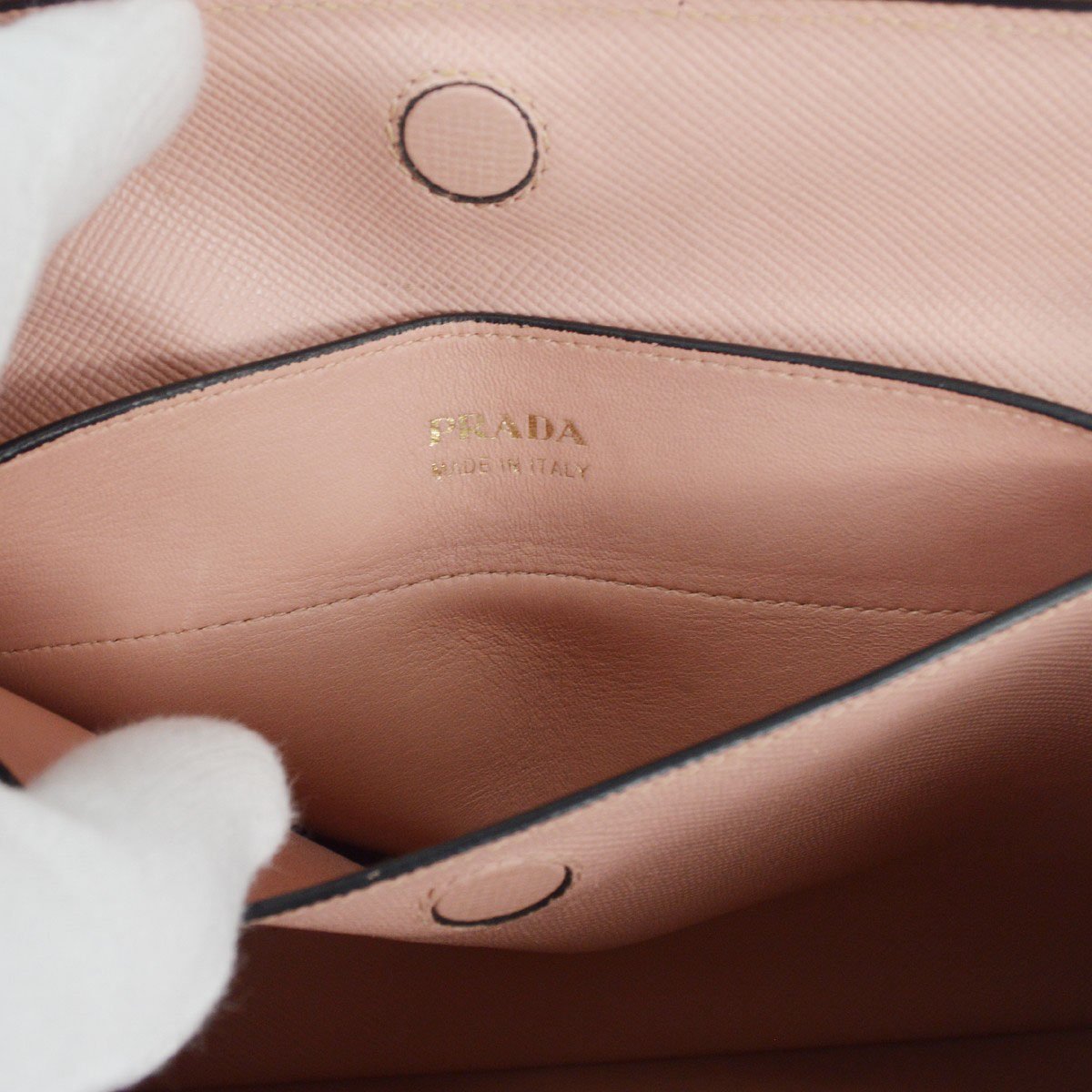 Prada Prada Cuir Double Tote Saffiano Leather Medium Roze