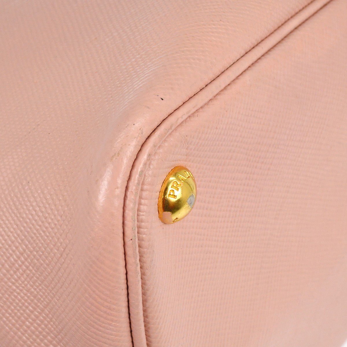 Prada Prada Cuir Double Tote Saffiano Leather Medium Roze