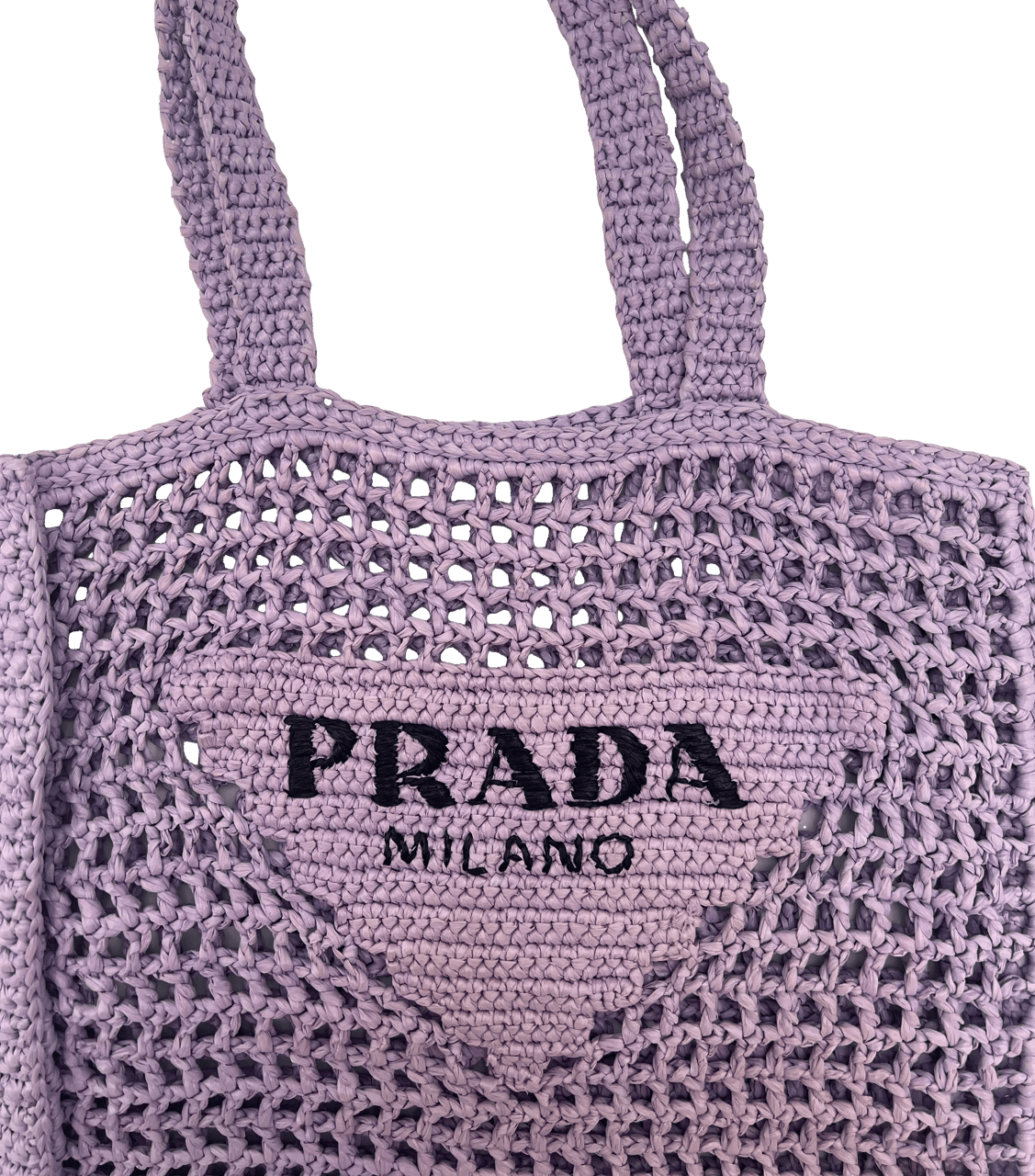 Prada Prada Raffia - Purple Paars