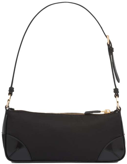 Prada Prada Re-Edition 2002 Shoulder Bag Chain - Black Zwart