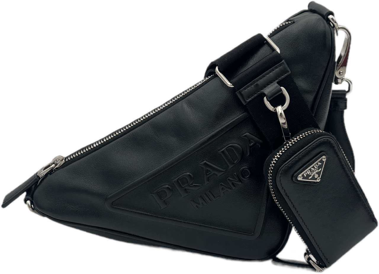 Prada Prada Triangle - Black Zwart