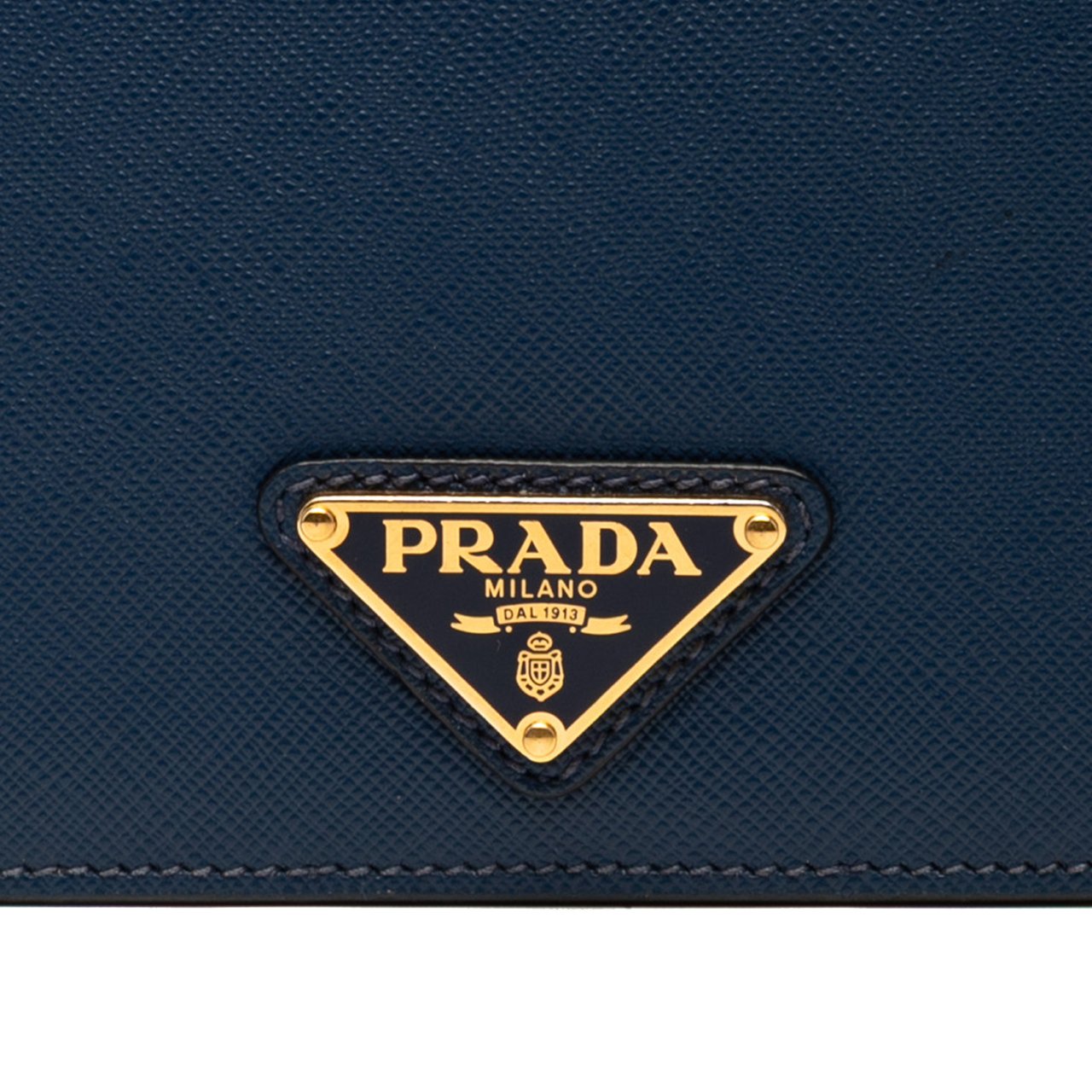 Prada Saffiano Crossbdoy Blauw