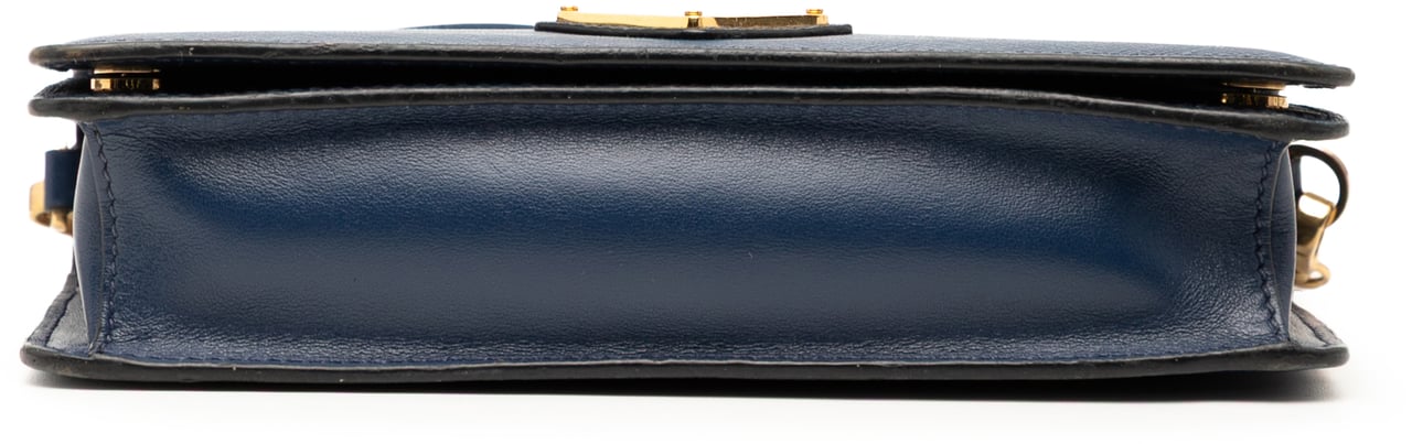 Prada Saffiano Crossbdoy Blauw