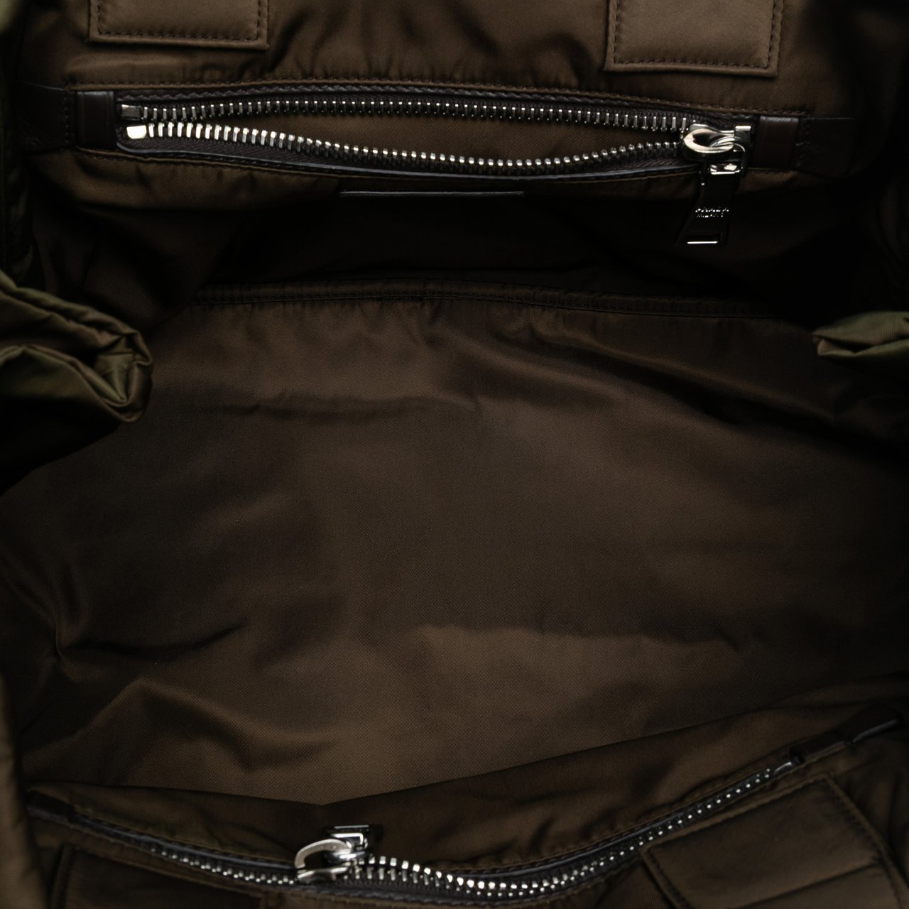 Prada Tessuto Reversible Tote Bruin