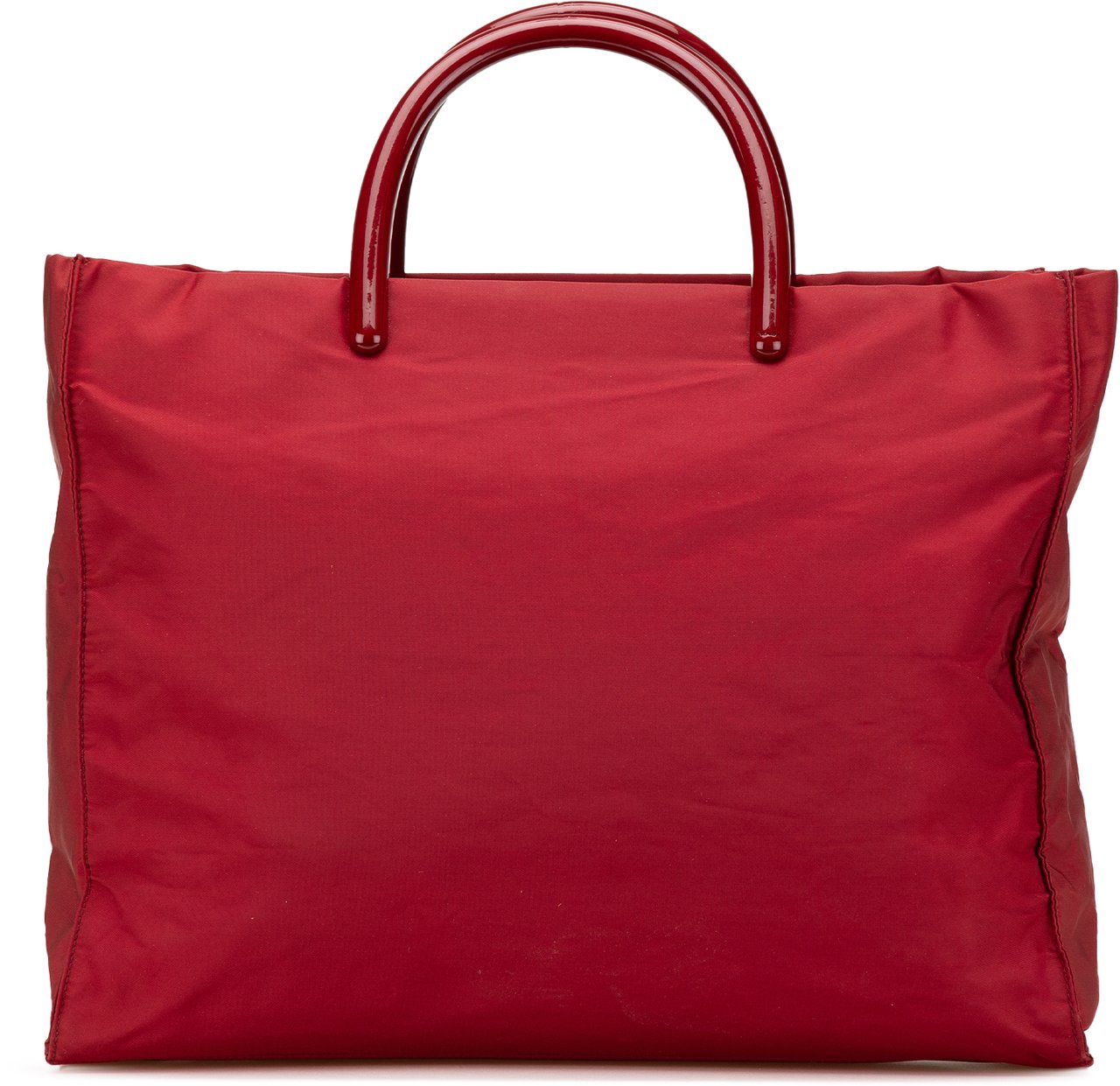 Prada Tessuto Tote Rood