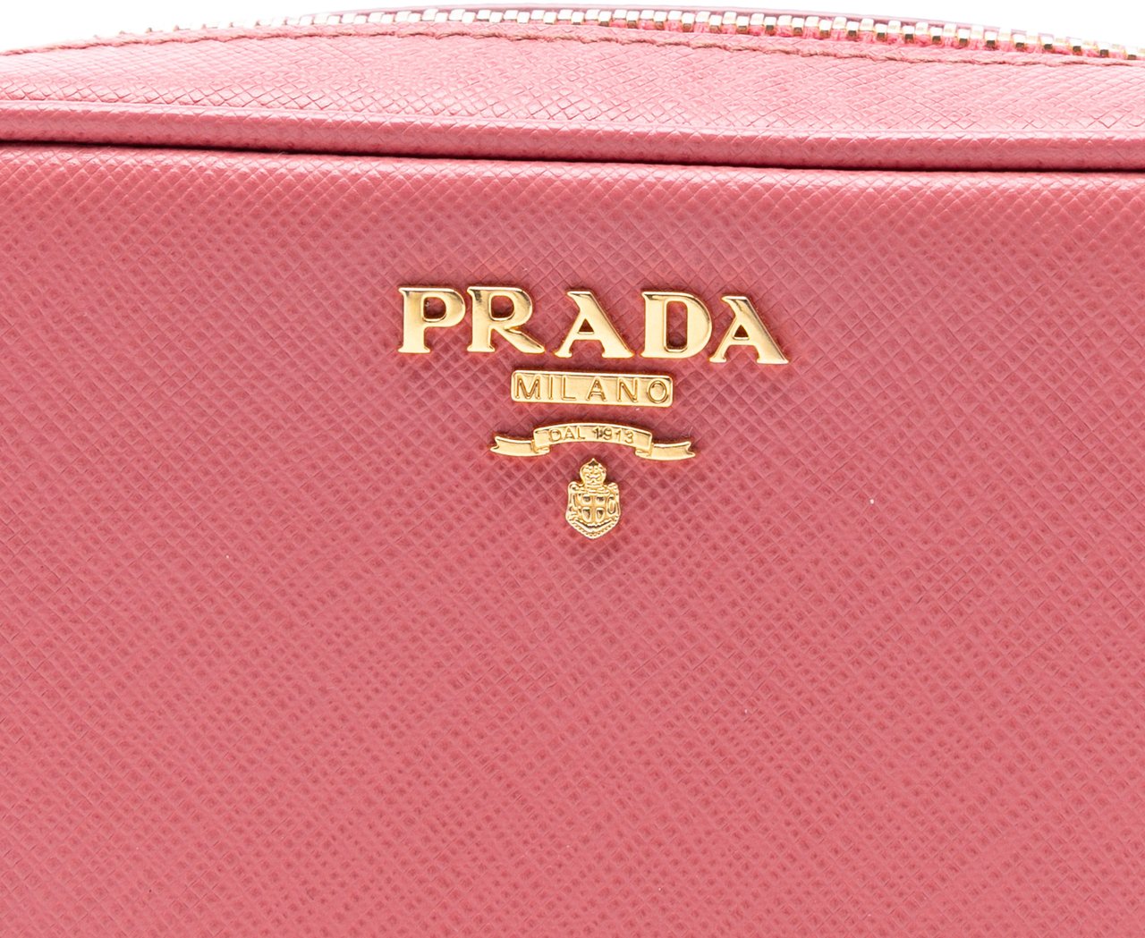 Prada Mini Saffiano Camera Bag Roze