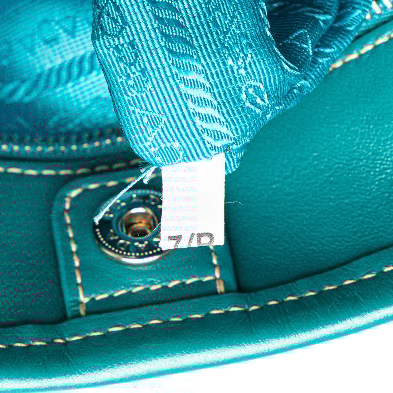 Prada Tessuto Satchel Blauw