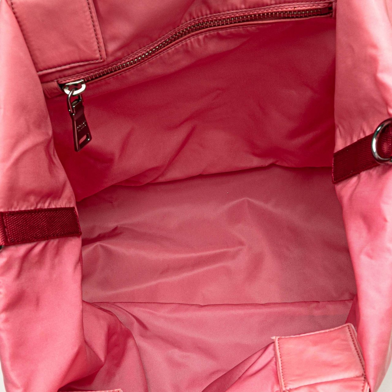 Prada Tessuto Reversible Satchel Roze