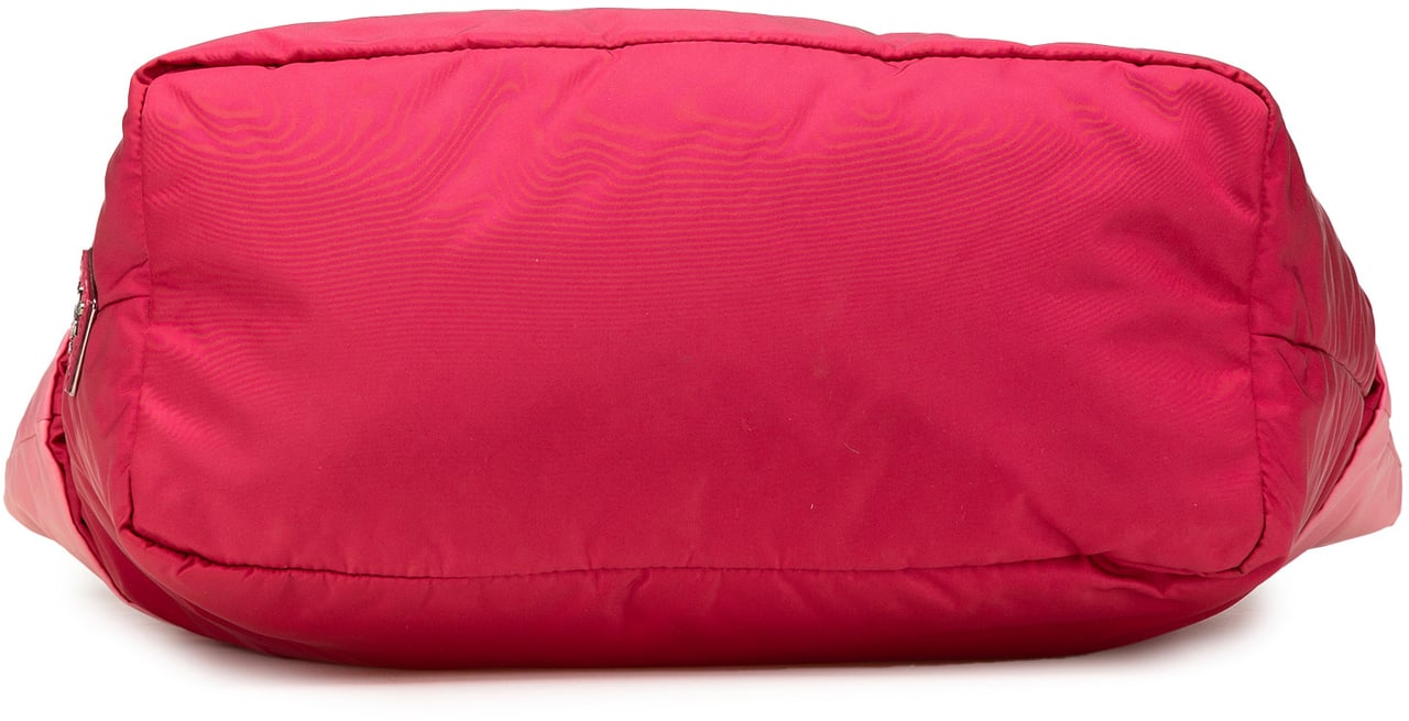 Prada Tessuto Reversible Satchel Roze