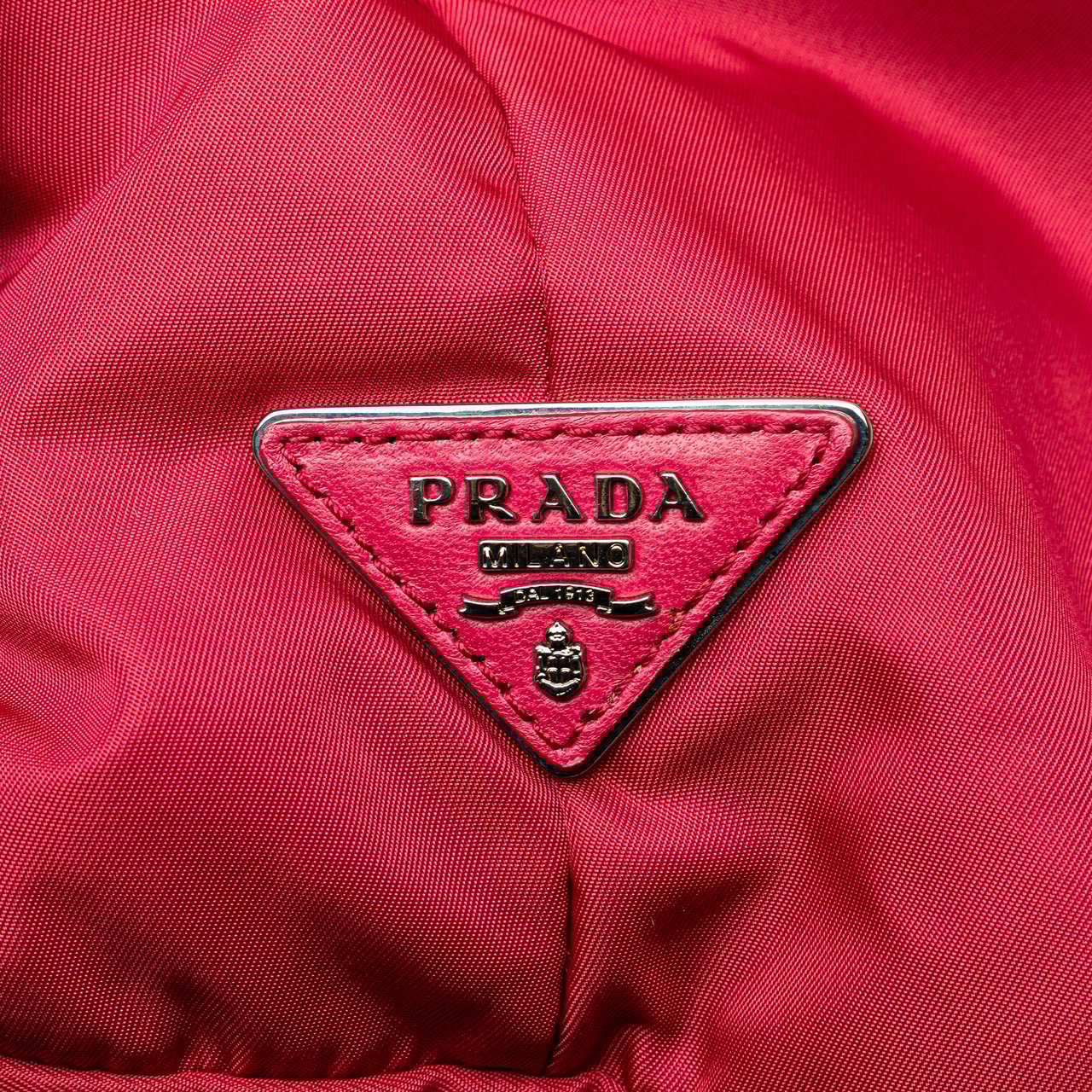 Prada Tessuto Reversible Satchel Roze