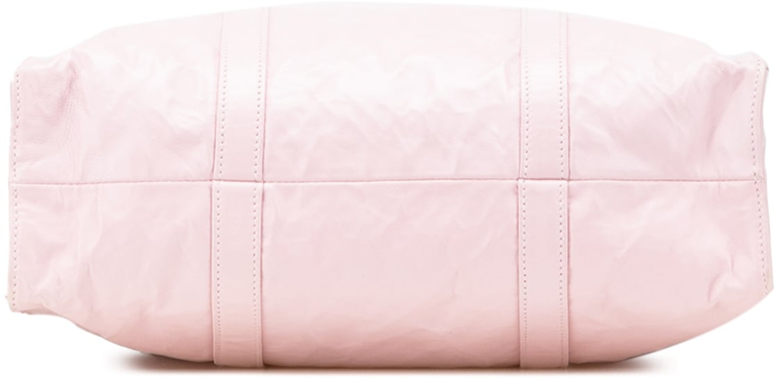 Prada Small Nappa Antique Tote Roze