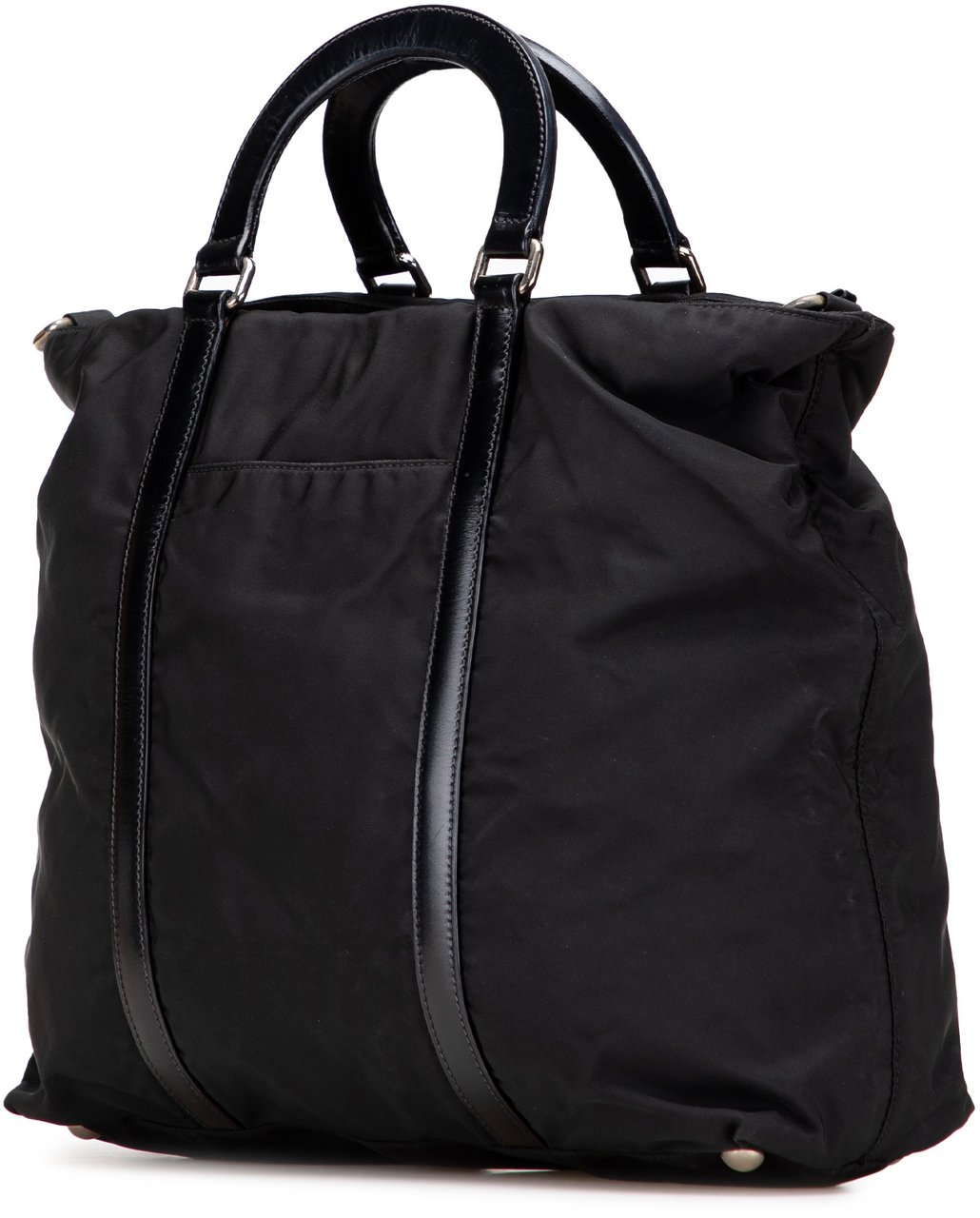 Prada Tessuto Convertible Tote Zwart