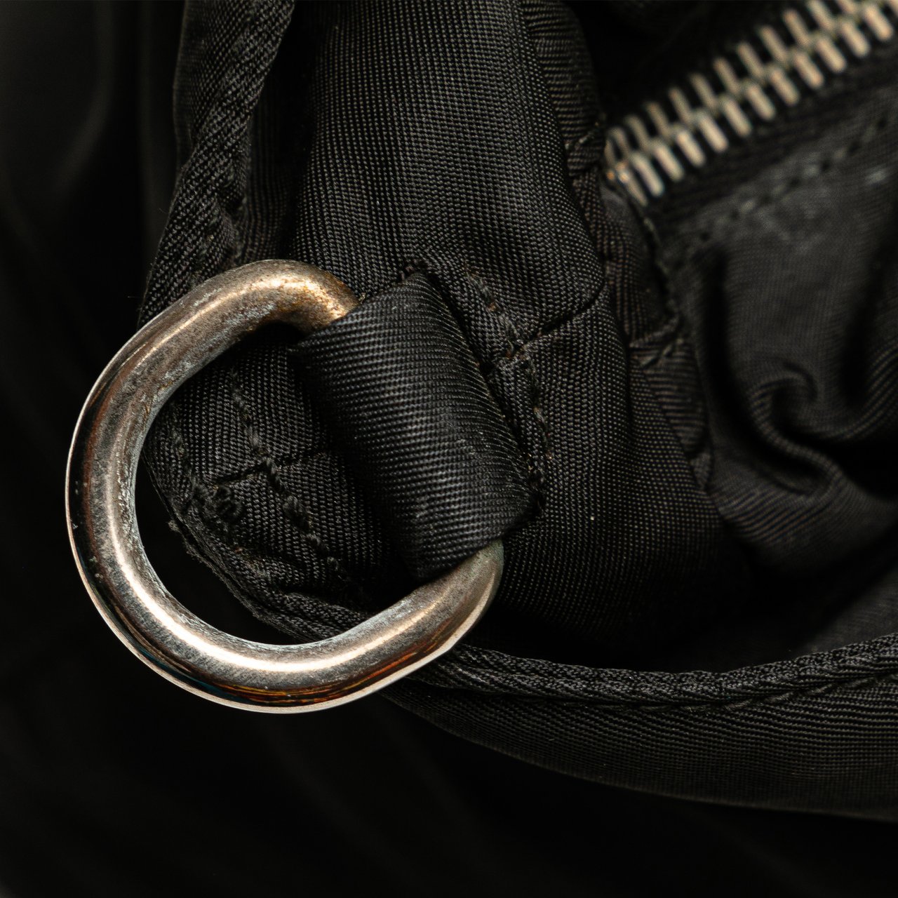 Prada Tessuto Convertible Tote Zwart