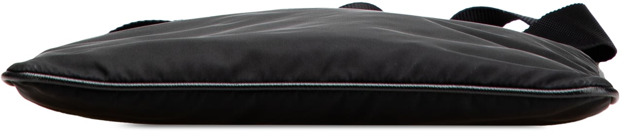 Prada Tessuto Zip Top Crossbody Zwart