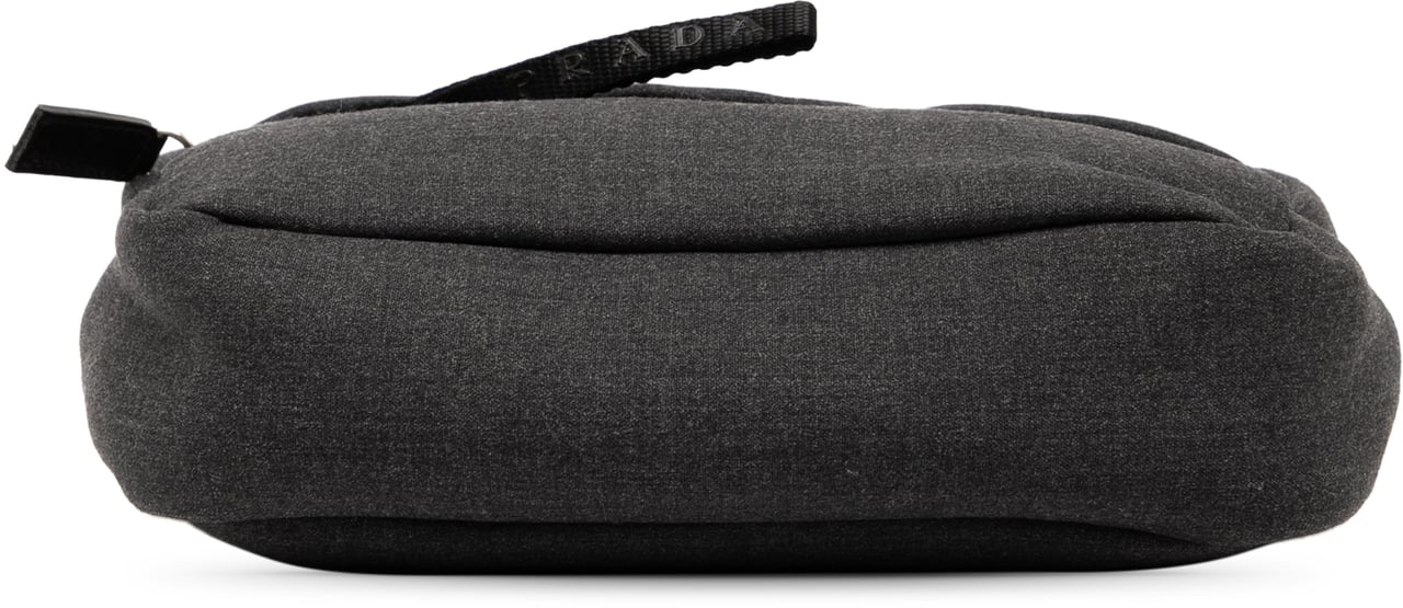 Prada Polyester Pouch Grijs