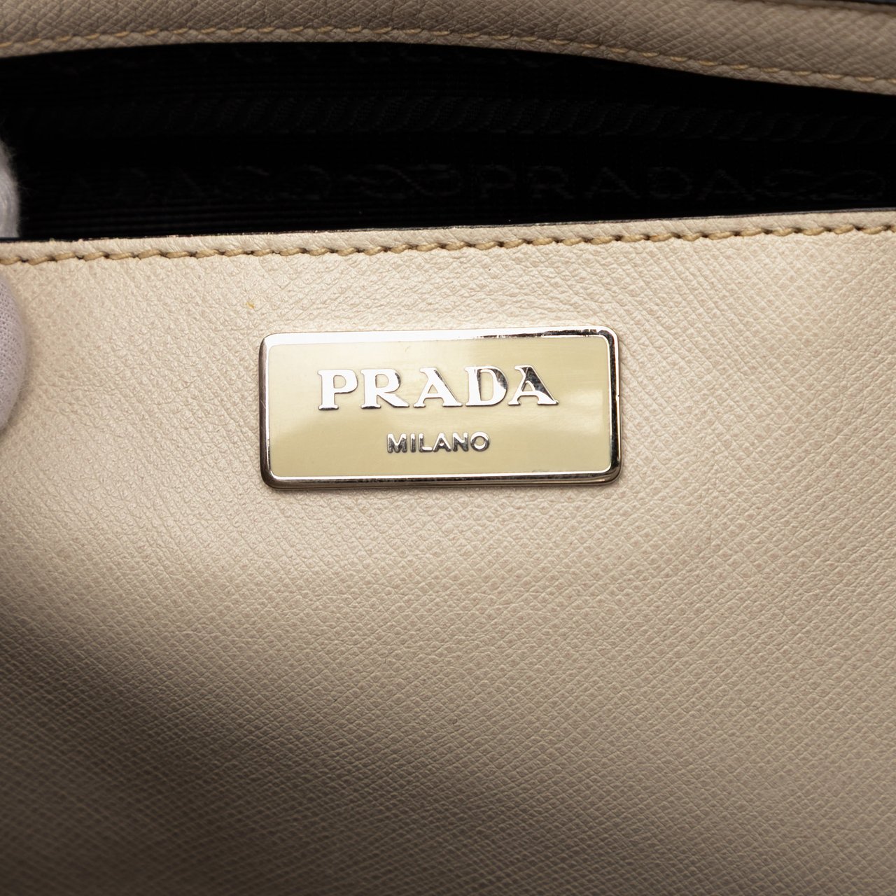 Prada Saffiano Soft Shopping Tote Bruin