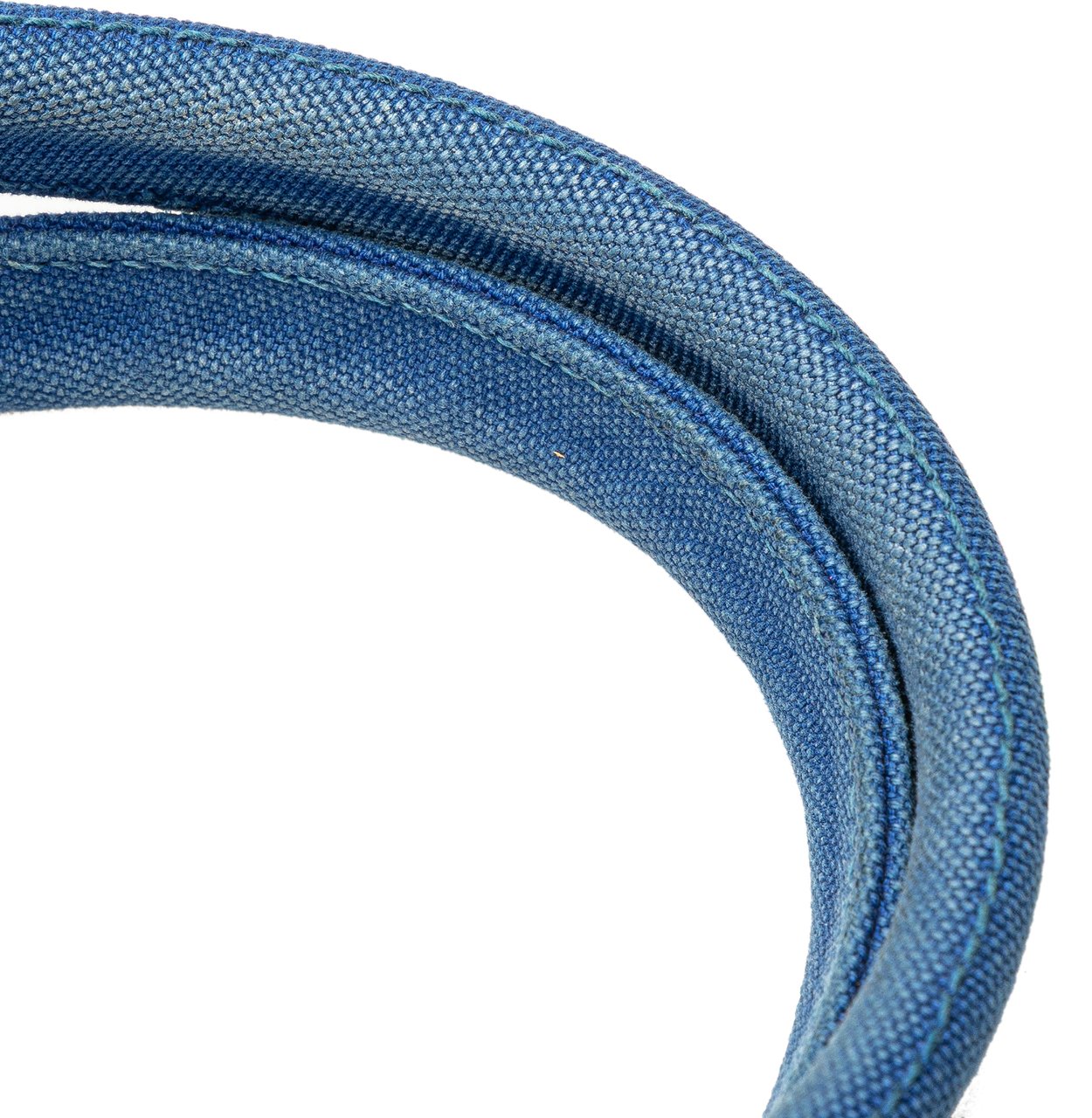 Prada Medium Canvas Canapa Logo Convertible Shopping Tote Blauw