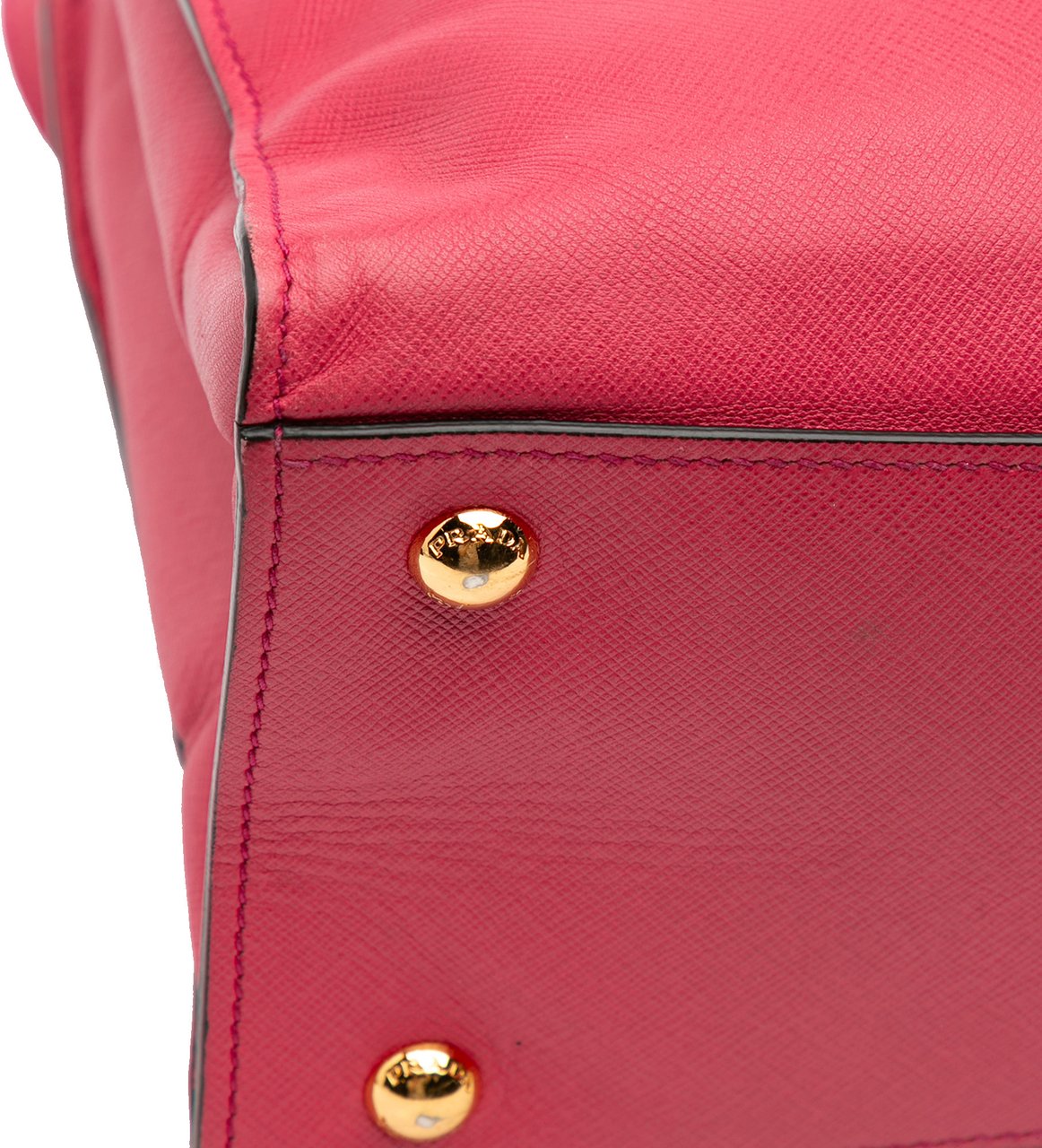 Prada Saffiano Soft Triple Pocket Tote Roze