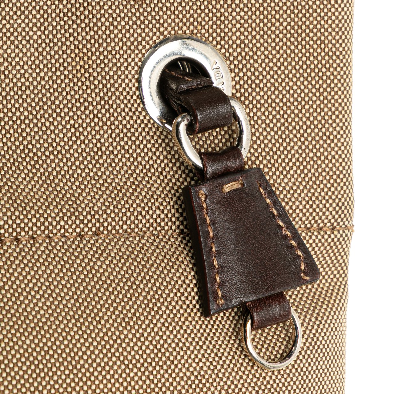 Prada Canvas Canapa Logo Crossbody Bruin