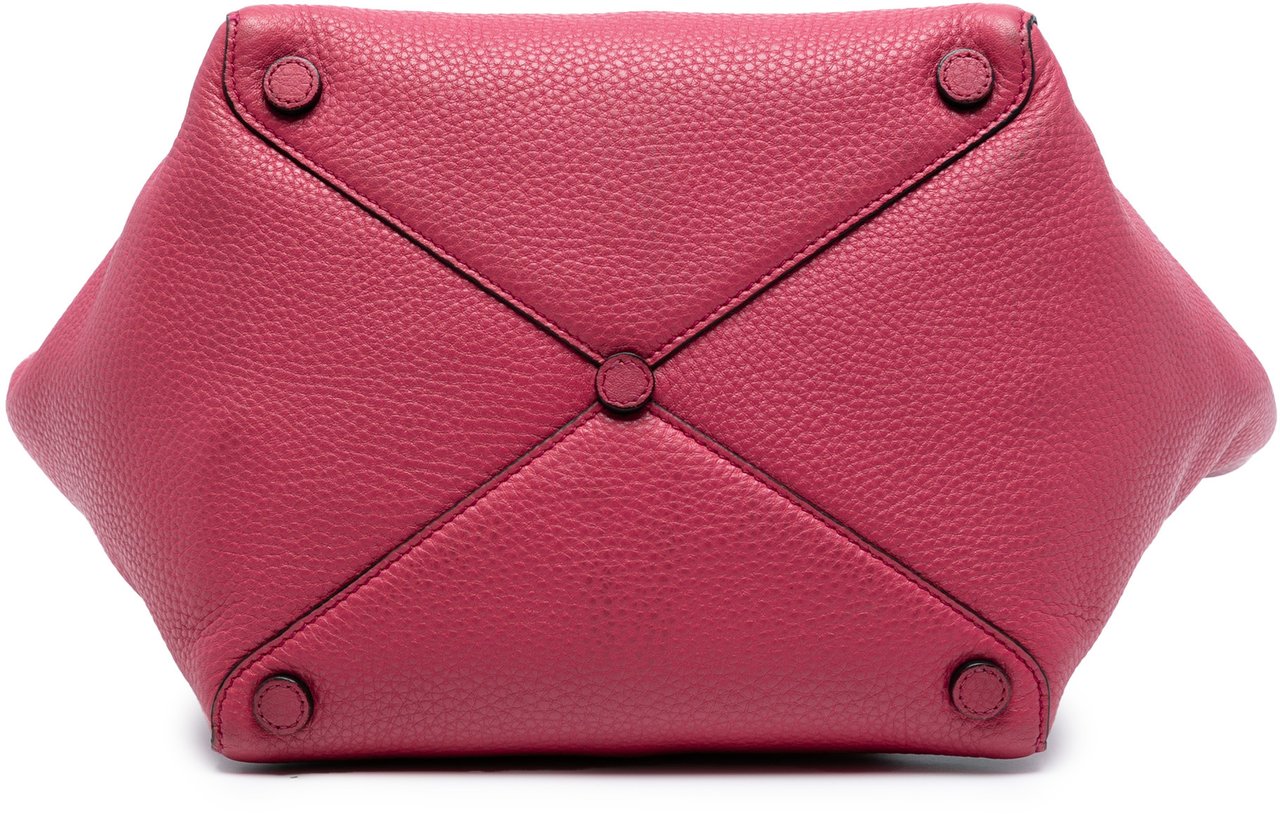 Prada Vitello Daino Tote Roze