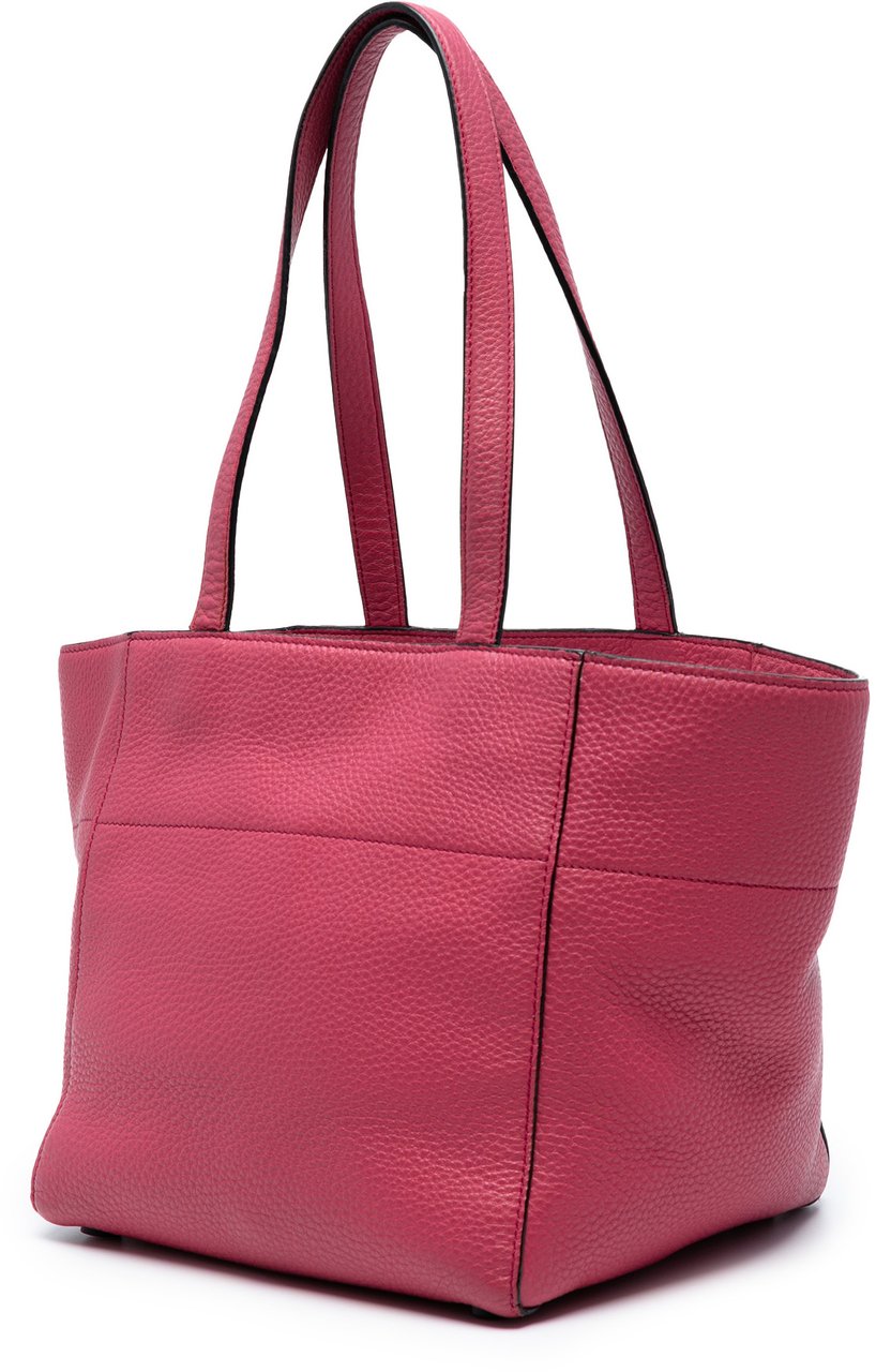 Prada Vitello Daino Tote Roze