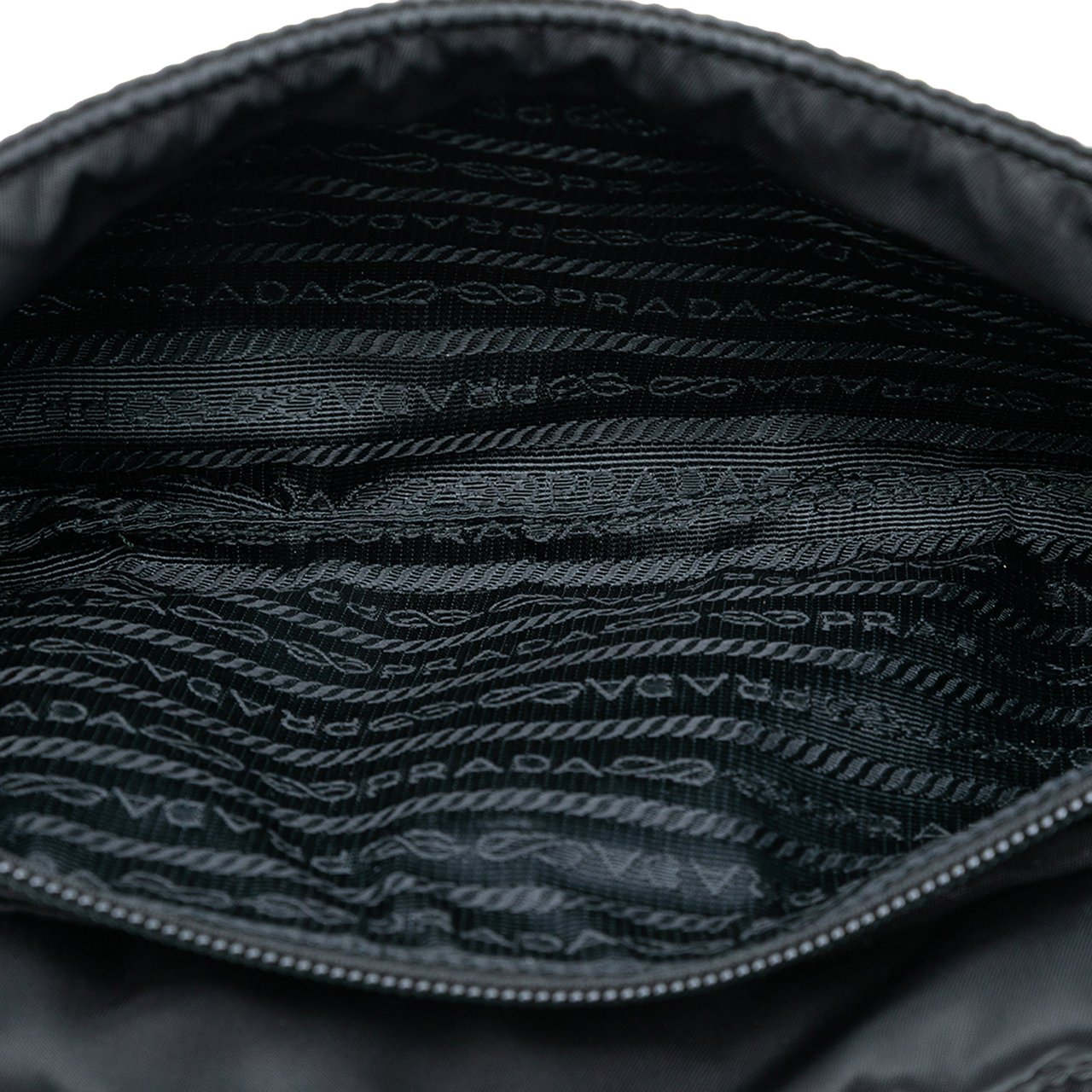 Prada Tessuto Belt Bag Zwart